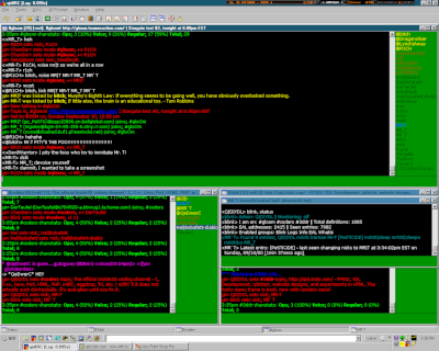 Screenshot of my desktop from September 10, 2000