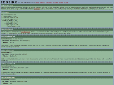 EdgeIRC version 3 (demo)